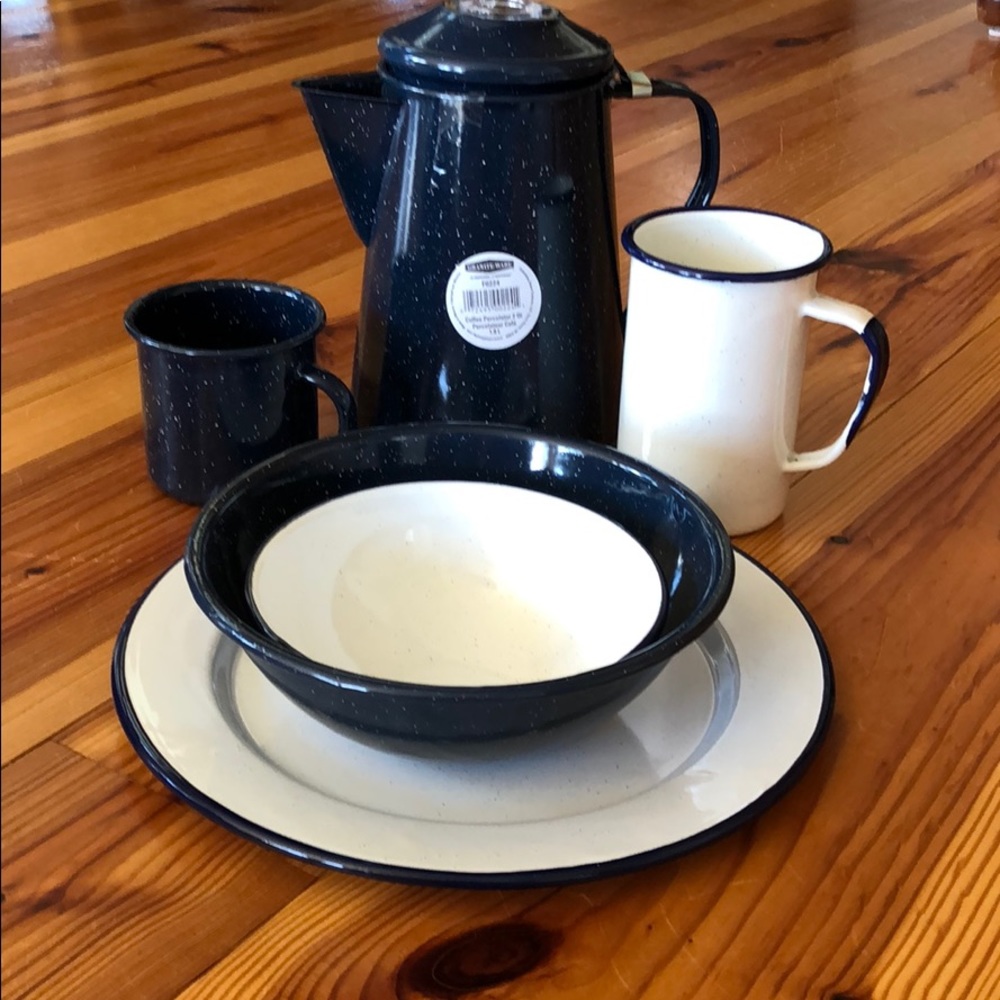 Graniteware camping goodies